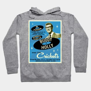 Buddy Holly In Person (Blue) Hoodie